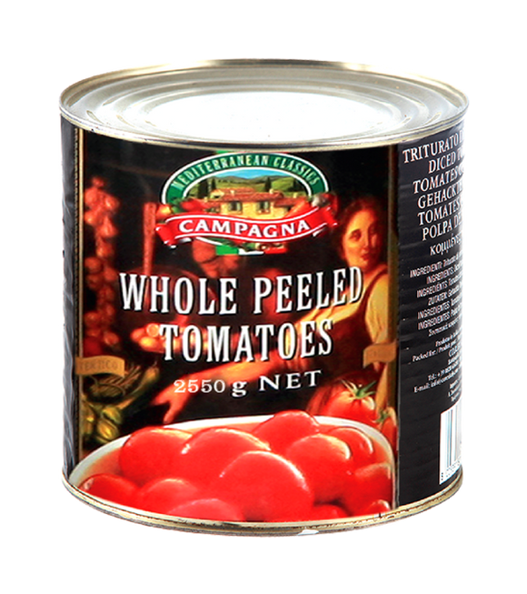 Campagna Whole Peeled Tomatoes 2.55Kg