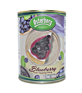 Osterberg Canned Blueberry Fruit Topping & Filling 30% 620G