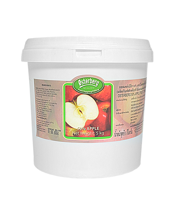 Osterberg 50% Apple Fruit Topping & Filling 5kg