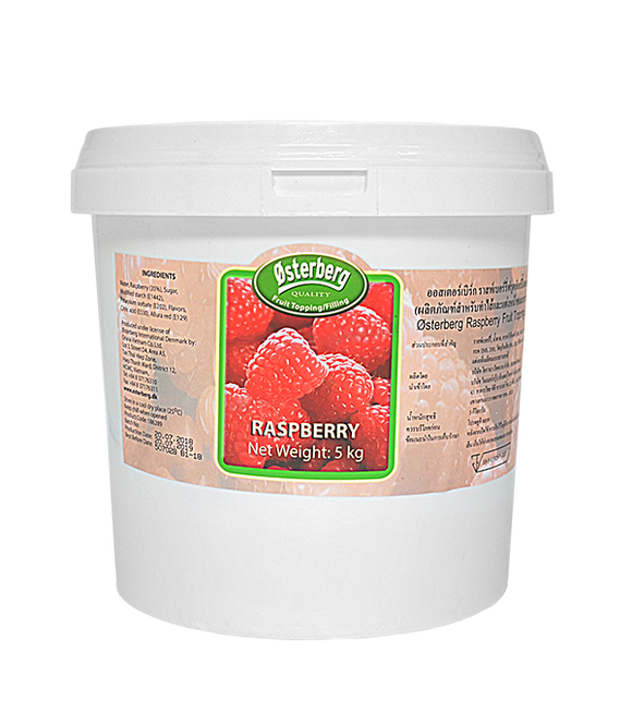 Osterberg 35% Raspberry Fruit Topping & Filling 5kg