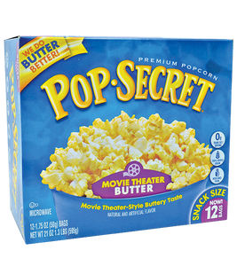Pop-Secret Microwave Popcorn - Movie Theater 595G (50G X 12)