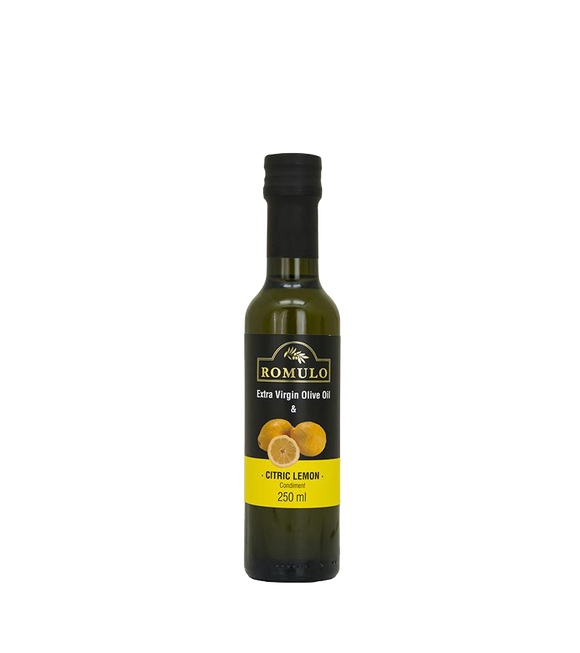 Romulo Condiment Extra Virgin Olive Oil & Citric Lemon Truffle 250Ml
