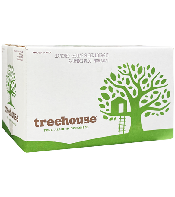 Treehouse อัลมอนด์สไลซ์ (Blanched Sliced) 11.34kg