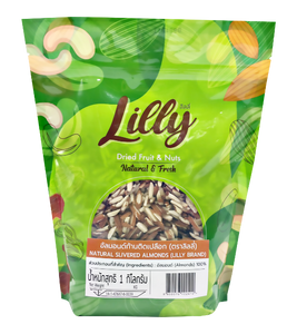 Lilly Dried Fruits and Nuts อัลมอนด์ก้านติดเปลือก 1kg