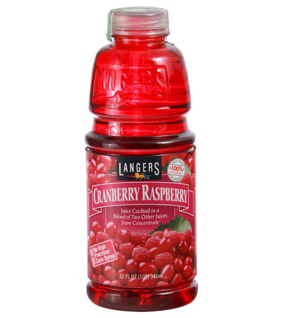 Langers Cranberry & Raspberry Juice 946Ml