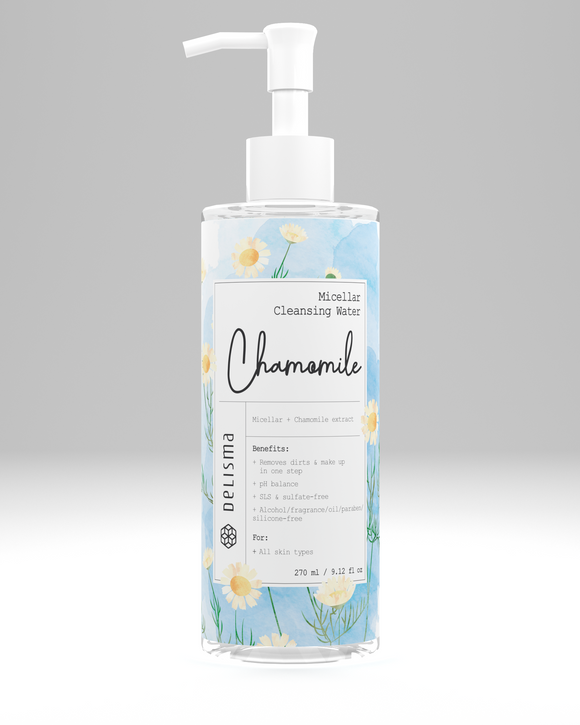 Delisma Chamomile Micellar Cleansing Water 270ml.