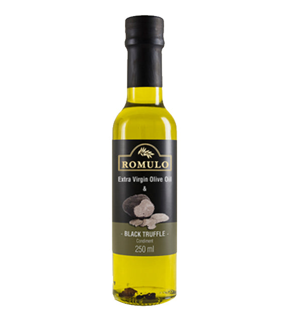 Romulo Condiment Extra Virgin Olive Oil - Black Truffle 250Ml